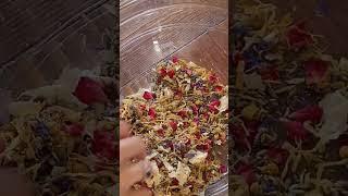 Herbal Flower Mixing