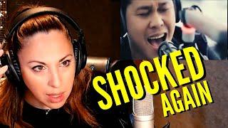 MARCELITO POMOY| The power of love | GREAT COVER |Vocal Coach REACTION & ANALYSIS