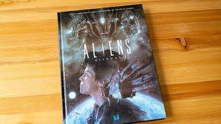 Aliens Artbook (2022 edition) book flip