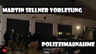 Polizei stürmt Martin Sellner Buchvorlesung, Neu-Ulm 18.10.24