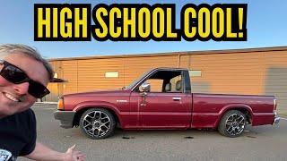Mini Truck Rescue.  $500 Marketplace Mazda B2200 Saved and Slammed!