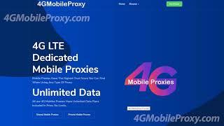 4G Proxy for Product Management - 4G Mobile Proxies