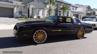 WhipAddict: Chevy Monte Carlo SS on Gold Big Cap 24s with Wet Paint! South Carolina