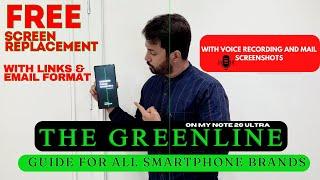 Greenline Saga from Samsung S22, S23, S21FE , Note 20 Ultra Complete Guide to Free Repair