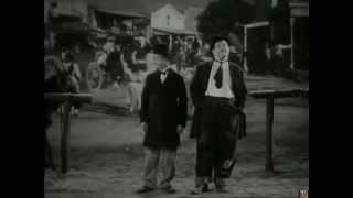 Laurel and Hardy dancing to Rainbow Arabia