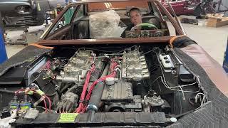 Ernie's Lamborghini Jarama comes to life!