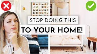 7 WORST DECORATING SINS (and how to fix them)