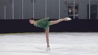 Annika Roloff | Juvenile Girls Free Skate | 2025 Midwestern Sectional Singles Final