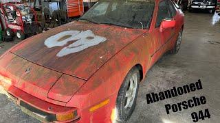 First Wash in 15 Years: Porsche 944 Junk Yard Find!!!