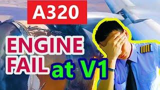 Simulator Interview for A320 Pilots (Engine Failure at V1) MADE EASY