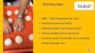 Friul R10 Rounder Pizza Equipment Professionals Video