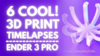 3D Print Timelapse Ender 3 - 3D Print Vases and Boxes On The Ender 3 Pro | 3D Print Timelapses