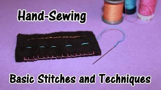 Hand-Sewing | Basic Stitches and Techniques