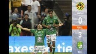 América vs León 0-3 (Debut de nicolas castillo)  Resumen Goles   Liga MX J6 CL2019   2019 HD