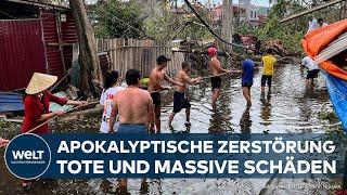 VIETNAM: Chaos und Verwüstung! Viele Tote! Super-Taifun Yi fegt über Südostasien hinweg