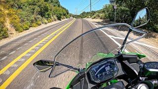 2024 Kawasaki Ninja 500 - POV Test Ride