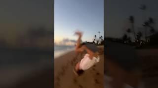 Did Luke backflip ??? #16kids #bigfamily #summer #notenoughnelsons #lukenelson