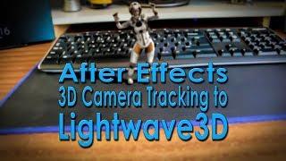 #Tutorial : After Effects 3D Camera Track to #Lightwave3D