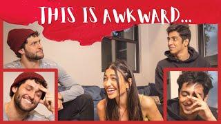 Asking my BOYFRIEND & BROTHER AWKWARD QUESTIONS!