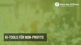 KI Tools für Non Profits