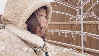 vlog, first daycare drop-off I daycare essentials for toddlers I snow day in Dallas, Texas