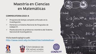 Maestría en Ciencias en Matemáticas - UDG