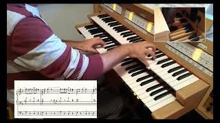 Fats Waller transcription - Sugar - theatre organ