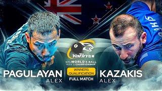 PAGULAYAN vs KAZAKIS ▸ 2024 Yalin WPA Men's World 8-Ball Championship