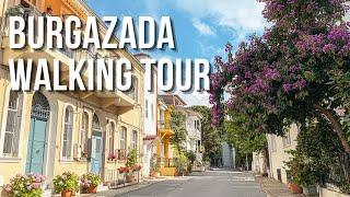 Burgazada Walking Tour | December 2022 | 4k 60fps