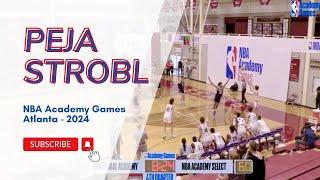 Peja Strobl - NBA Academy Games Highlights