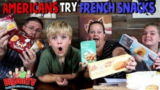 Americans Try French Cookies and Chips || Foreign Food Friday