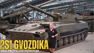 The 2S1 Gvozdika 122mm Self-Propelled Howitzer!