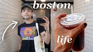 My productive weekend in Boston Vlog  Brunch, Grocery Shopping, Turning Vegan? Living in Boston.