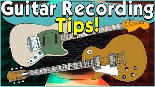 ACTUALLY HELPFUL Guitar Recording Tips & Techniques