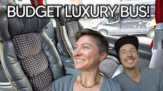 BUDGET LUXURY Bus | Tallinn, Estonia to Riga, Latvia + OUR AIRBNB CAUGHT ON FIRE