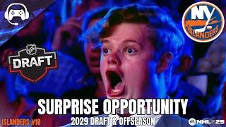 SURPRISE OPPORTUNITY (2029 Offseason) | NHL 25 | New York Islanders Franchise Mode #18