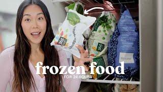 Eating Frozen Food For 24 Hours | What I Eat in a Day Vegan