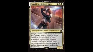 Squall SeeD Mercenary (Budget Sell Sword) Final Fantasty Stax Deck