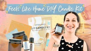 Highlight Feels Like Home Candle Recipe using Simply Earth's DIY Candle Kit