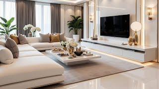 100 Luxury Modern Home Interior Design Trends 2025 | Living Room Decorating Ideas & TV Unit Designs