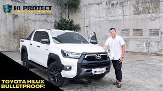 Toyota Hilux Bulletproof only by the best ARMORING COMPANY IN THE PHILIPPINES