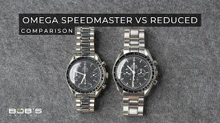 Omega Speedmaster Professional vs Reduced Comparison