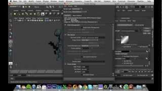 MAYA 3D Animation Tutorial : Batch rendering and converting to a movie file