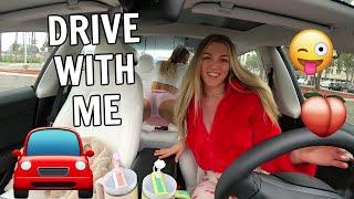 DRIVE WITH ME: TWERKOUT BEFORE THE WORKOUT! w/ SlimThickBri & Ally Hardesty