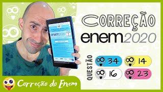 [CORREÇÃO DO ENEM] Questão 34 - Enem 2020 impresso - Prova azul ▷ A vida às vezes é como um jogo