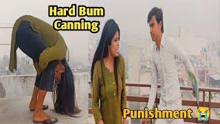 Girl murga punishment || Hard Bum canning with stick || BB Entertainment || new girl murga punish