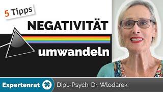 Negative Gedanken loslassen – 5 Tipps, damit Sie Ihre Bremsen lösen und mehr Energie bekommen.