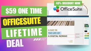  Officesuite Lifetime Deal | ULTIMATE Office Tool You NEED in 2023 | 40% Discount | $59 Now Only