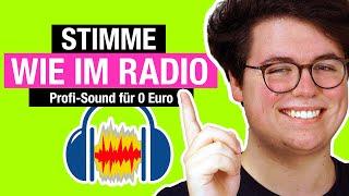 In Audacity Stimme verbessern GRATIS - Vocal Tutorial