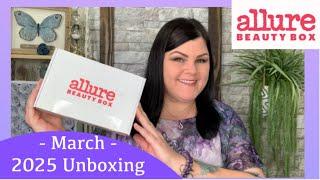 March -2025- Allure Beauty Box Full Unboxing